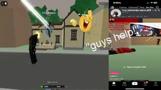 I made this TIKTOKER go LIVE in da downhill