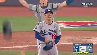 The Dodgers Last Homerun & Last Play of the 2025 World Series (the champions)
