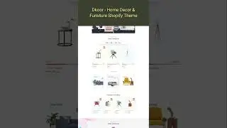 Home Decor & Furniture Shopify Theme - Dkoor #shopifythemes #shopify #shopibuffet