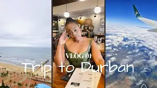 VLOG 01 | Trip to Durban | Venting | Garden Court Marine Parade | Boredom