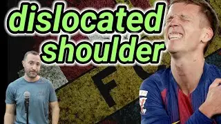 Dani olmo dislocated shoulder 