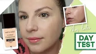 Wet n Wild Photo Focus Foundation - Review + Day Test - #BudgetBeautyMonth