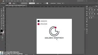 Golden Infotech Logo Part-01|| NSDA Level -3 LOGO DESIGN..|| Adobe illustrator || Bangla