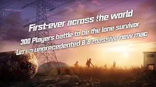 NEW MAP | 300 players Battlefield join The Battle Test of rules of survival