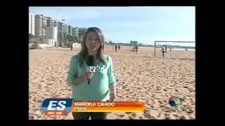 Previs&atilde;o do Tempo - ao vivo Praia de Camburi (21-12-2012)