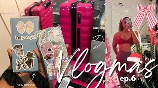 vlogmas maintenance day ✨ lashes, brows, toes, + packing for my christmas family vacation 
