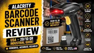Alacrity Barcode Scanner Review USA &ndash; 2D/1D QR Industrial Guide!