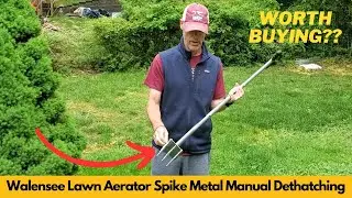 Walensee Lawn Aerator Spike Metal Manual Dethatching Tool | Worth Buying?