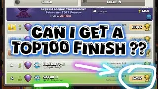 Final Day Legend League PUSH! From #278 to #5 😦–Can I Stay in the TOP10?!🔥🤯+Base Link🔥@ClashOfClans