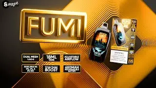 FUMI 24K Disposable Vape Review | Dual Mesh Power & Adjustable Airflow
