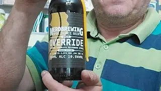 Beer - Override Imperial Chocolate Milkshake Stout from  Nerdbrewing - Review #2393