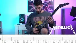 Metallica - “You Must Burn” Guitar Cover + SOLO With On Screen Tabs (New Song 2023)