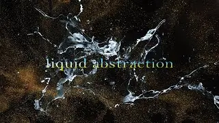 Liquid abstract 8 | Resin art | ink spaces | macro | 4 K | 50 fps
