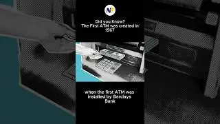 Did you know..the first ATM machine was created in 1967