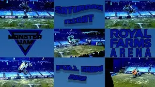 Monster Jam @ Royal Farms Arena Saturday Night Full Show 2022