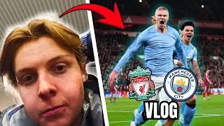 HAALAND WINS IT AT ANFIELD ❗️LIVERPOOL VS MAN CITY MATCHDAY VLOG ⚽️🔴