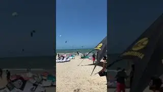 Kite no Kitecabana  Cumbuco Cear&aacute; #brazil #cear&aacute; #travel #sports