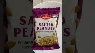 Haldiram salted peanuts 🥜 #shorts #viral #trending