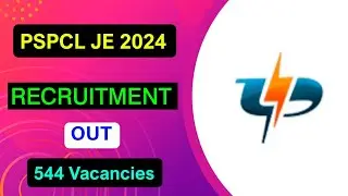 PSPCL JE Recruitment 2024 | Notification Out | Full Detail Explained by MDE