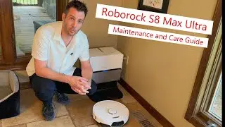 Roborock S8 Max Ultra vacuum and mop maintenace and care guide! #roborock #vacuumcleaner #cleaning