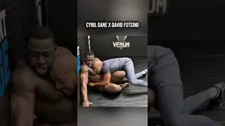 CYRIL GANE GRAPPLING WITH DAVID FOTSING