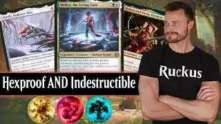 ☀️🔥🌳 86% WIN RATE Indestructible AND Hexproof Naya Humans Are Unstoppable | Phyrexia ONE Standard