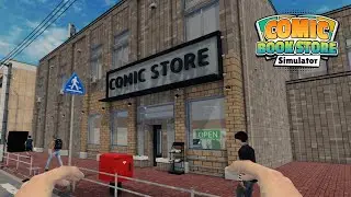 From Laundry To Comic Shop, It's Still Odd ~ Comic Book Store Simulator