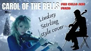 Carol of the bells for cello - Lindsey Stirling style (COVER)