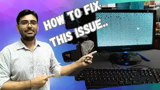 Monitor Problem - This Serious Issue Was a Simple fix..
