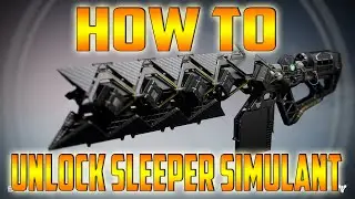 Destiny: How to Unlock SLEEPER SIMULANT - PART 1