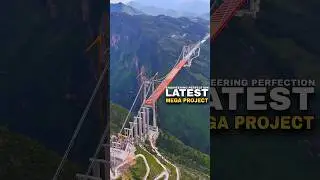 🤯 3-Hour Journey Now Takes 3 MINUTES! China's New Mega Bridge #bridge