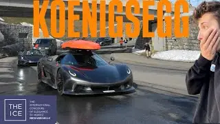 Supercar da sogno al THE ICE St. Moritz: 4 Koenigsegg, un incidente Ferrari e un tamponamento shock!