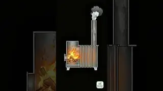 Reverse combustion wood-burning stoves suitable for rural areas.