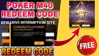 Poker Mp40 Redeem Code || How To Get Free Poker Mp40 In Free Fire🔥