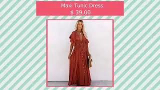 Maxi Tunic Dress