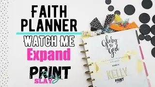 Using Arc Expander Discs in my Happy Planner and mini flip through