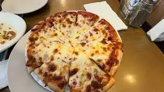 The Ultimate New London Greek Pizza Experience. Yes it's a Pizza Style