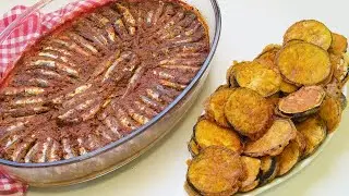 لانشوبة فالفران بصلصة الطماطم طبق لذيذ وصحي مع دنجال مقرمش بخلطة كتزيدو لذة 😋وجبة غذاء سهلة وبنينة 👌