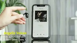 Awei TA8 ANC Wireless Earphones, this earphones block out unwanted background noise