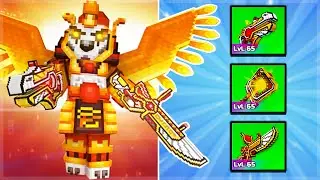 OMG! Radiant Ra Set is AMAZING! in Pixel Gun 3D (Review)