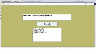 c# tutorial for beginners: How to send data from Multiline textBox to checkedListbox in C#