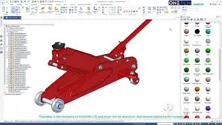 Changing Transparency of parts in Solid Edge Assemblies