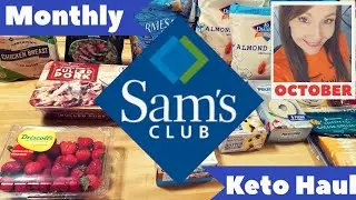 Sams Club Keto Haul🥑October 2019