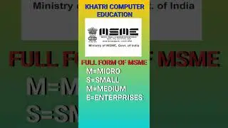 MOST IMPORTANT WORD MSME 💵💸 #viral #shorts #msme