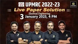 UPMRC JE 2022 - 23 Paper Solution | Electrical Engineering | UPMRC JE Paper Analysis & Answer