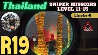 Sniper fury R19 Thailand Sniper Missions 11-15 | Sniper Fury gameplay | Invincible Sigog