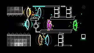 в принципе это легко! ABANDONED FUTURE 100% GEOMETRY DASH