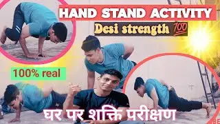 One Hand Push Up | Frog Balance Stand | Challenge ✊ for Beginners Fitness Strength