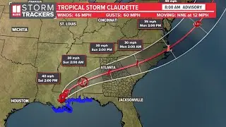 Tropical Storm Claudette and its impact on Georgia
