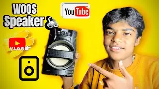 Woos speaker 🔊 review vedio ! The vlog soul channel daily